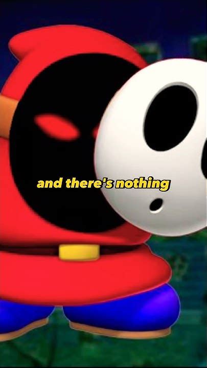 Whats Really Behind Shy Guy’s Mask Supermario Gametheory Mariomovie Mariobros Nintendo