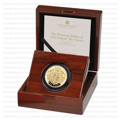 Oz Gold Proof Platinum Jubilee Elizabeth Ii The Britannia