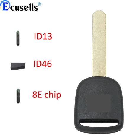 Transponder Car Key With Key Chip Id13 Id 13 Id8e 8e Id46 Pcf7946 Chip