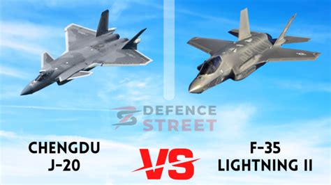 Chengdu J-20 Vs. F-35 Lightning II Comparison, BVR & Dogfight (Who Wins ...