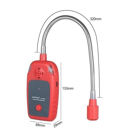 Wintact WT8827 Freon Gas Detector With Built In Alarm Lights And Buzze