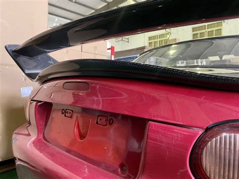 The Mazdaspeed Rear Spoiler Is The Perfect Way To Finish The Rear End