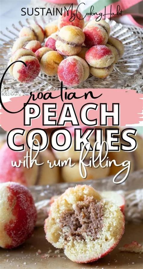 Breskvice Recept: Croatian Peach Cookies - Sustain My Cooking Habit