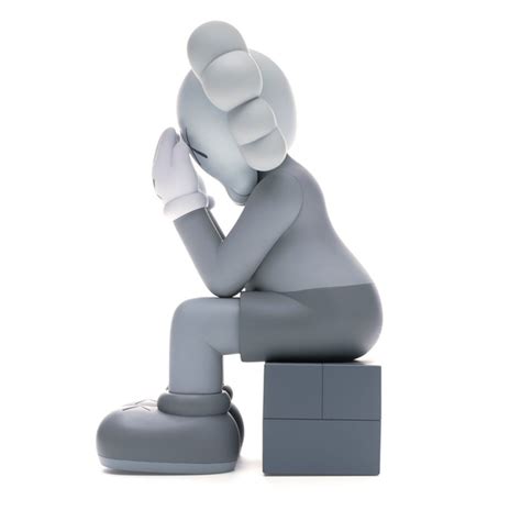 Kaws Passing Through Open Edition Vinyl Figure Greykaws Passing Through