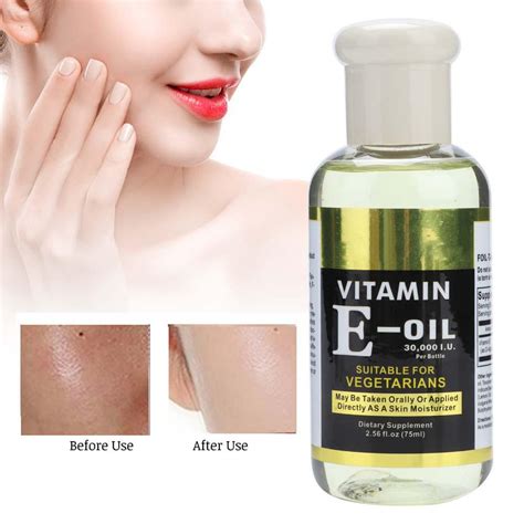 Vitamin E Oil On Face Before And After