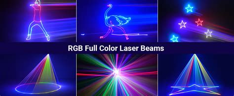 Ehaho Dj Laser Party Lights D Animation Rgb Lazer Stage Lighting