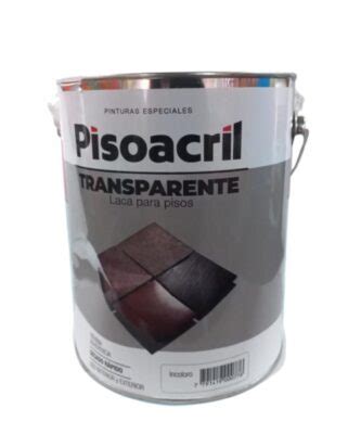 Pisoacril Laca Para Pisos Trasparente Y Lts Pintureria Ga Nor