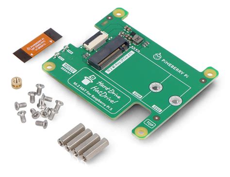 Pineberry Pi Hatdrive Top Lite Nvme Adapter For Raspberry