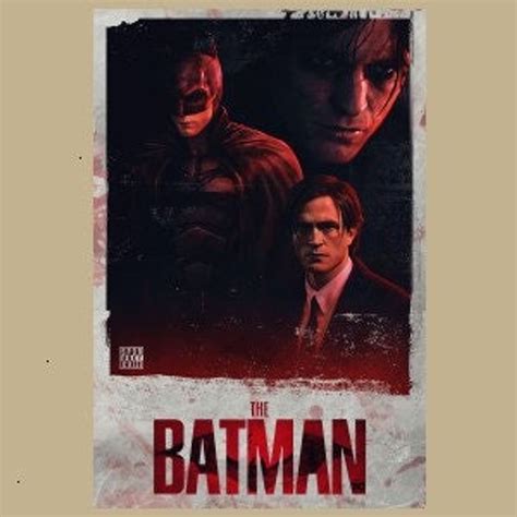 2022 The Batman Robert Pattinson Poster The Batman 2022 Poster Sold By Brijesh Shukla Sku