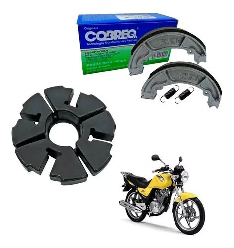 Kit Revisao Freio T Suzuki Intruder 125 Coxim Coroa Lona