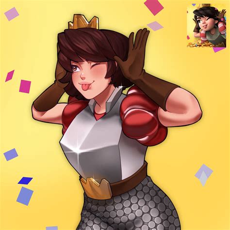 Clash Royale Fanart Princess By Tubbiegordito On Deviantart