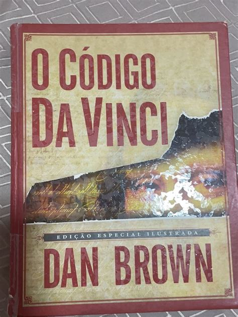 O Código da Vinci de Dan Brown Capa Dura Edição Ilustrada Livro