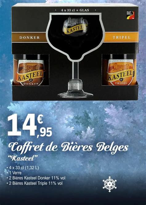 Promo Coffret De Bi Res Belges Chez E Leclerc