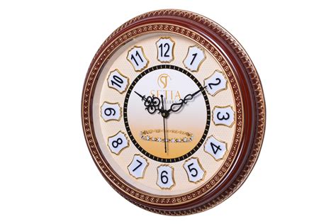 Brown Promotional Wall Clocks For Home Office Size 11 Inch At Rs 269