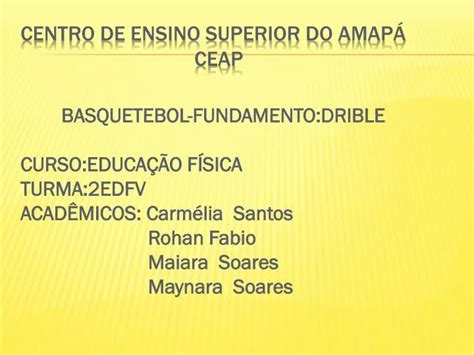 PPT Centro de ensino superior do amapá ceap PowerPoint Presentation