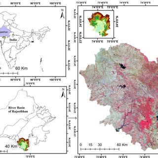 Study area map of mahi river basin conducted pollution studies at the ...