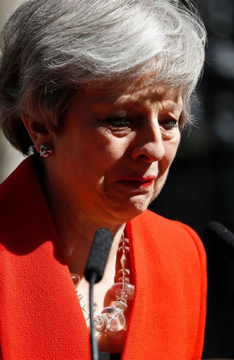 British Prime Minister Theresa May Resigns Going June 7 After Brexit