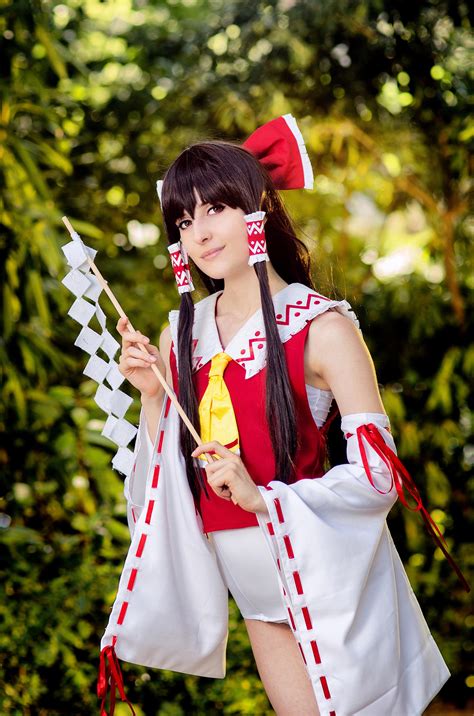 Touhou: Reimu Summer Miko III by JuriaScarlet on DeviantArt