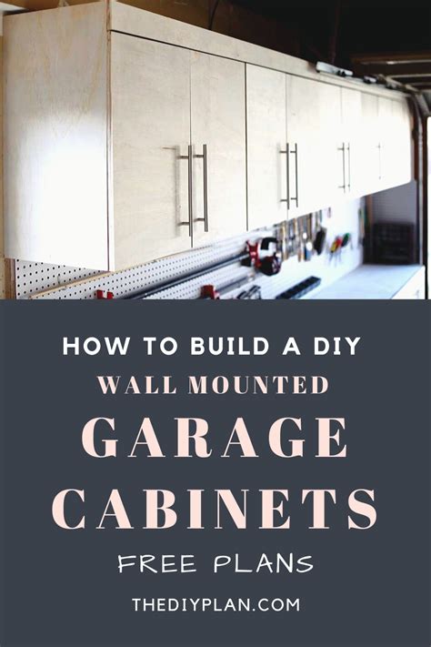 Diy garage storage cabinets – Artofit