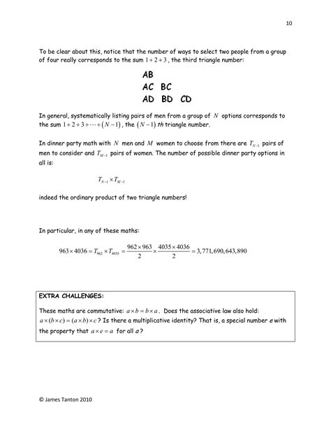 Intersection math | PDF