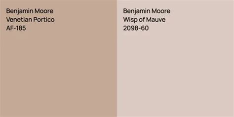 Benjamin Moore Venetian Portico Vs Benjamin Moore Cedar Ridge Comparison