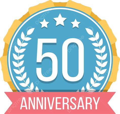 50 Years Logo Vector