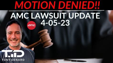 AMC Settlement DENIED By Chancellor Zurn AMC Lawsuit Update 4 05 23