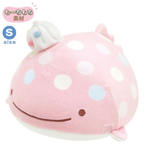 San-X Jinbesan Pink Jinbesan S size Plush Mochi Touching from 'JInbesan ...