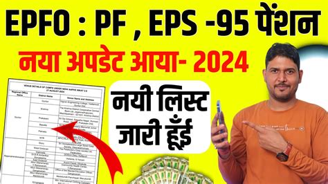 Pf New Update 2024 Epfo New Update 2024 Epfo Nidhi Aapke Nikat