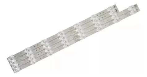 Kit 4 Barras Led Original Semp Toshiba Tcl 55p65 55p65us Parcelamento