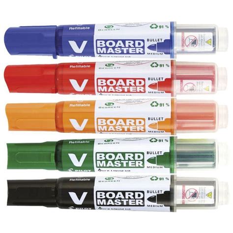 Shop Pilot Pilot V Board Master Whiteboard Marker Bullet Tip Mm Line