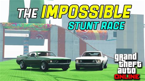 THE IMPOSSIBLE STUNT RACE IN GTA 5 GTA 5 STUNT RACE MALAYALAM YouTube