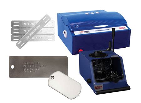 Metal Tag Stamping and Marking Machines - IdentiSys