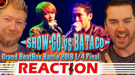 Show Go Vs Bataco Beatbox Reaction Solo Quarter Final 2018 Youtube