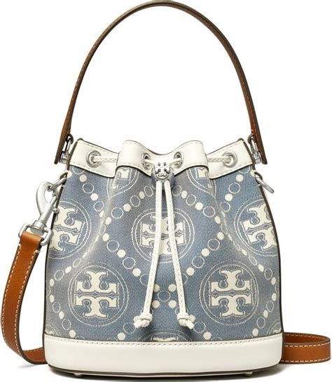 Tory Burch T Monogram Jacquard Bucket Bag Shopstyle