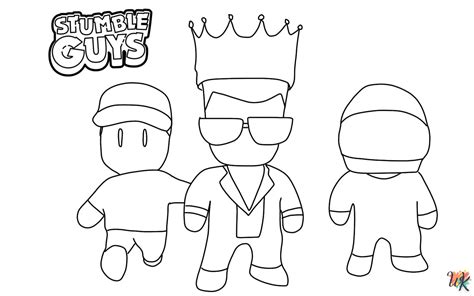 Dibujos Para Colorear Stumble Guys Dibujosparacolorearwk