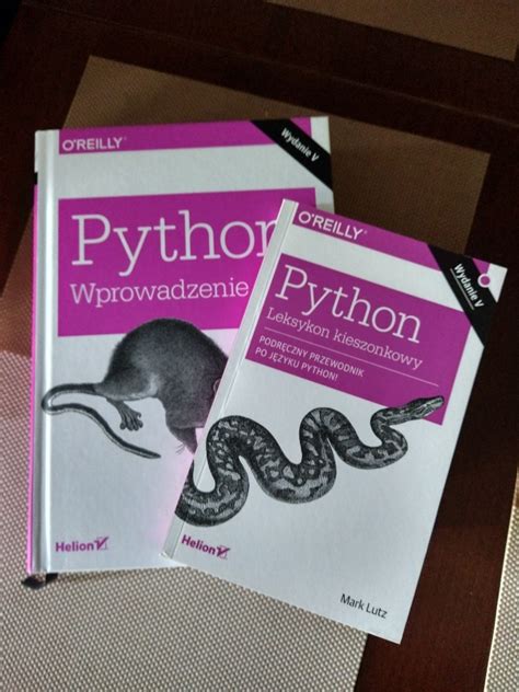 Mark Lutz Python Wprowadzenie Wydanie V Leksykon Warszawa Kup