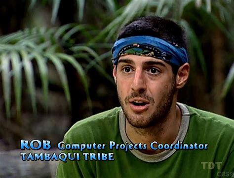 Survivor contestant Rob Cesternino