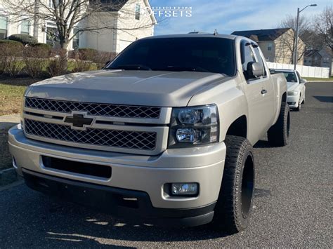 2008 Chevrolet Silverado 1500 Scorpion Sc22 Rough Country Custom Offsets