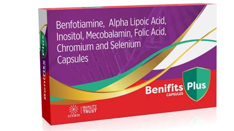 Benfotiamine Alpha Lipoic Acid Inositol Mec Steris Healthcare Pvt Ltd