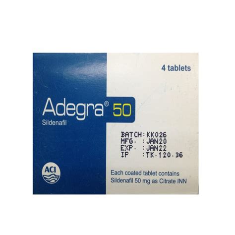 Vigorex 50mg Tablet Sildenafil Erectile Dysfunction EPharma