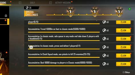 How To Complete All The Elite Pass Mission Pasily And Veteran Of Season