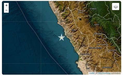 Temblor En Per Hoy De Abril Reporte De Ltimos Sismos V A Igp En