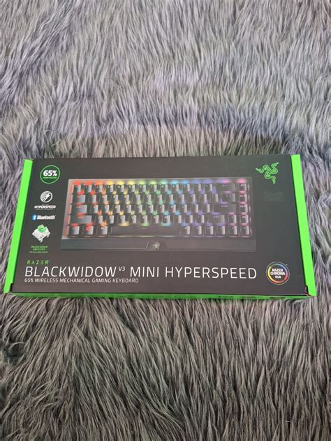 Razer Black Widow V Mini Hyperspeed Wireless Mechanical Gaming