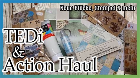 Hot Oder Schrott Neue Bl Cke Papiere Stempel Action Tedi