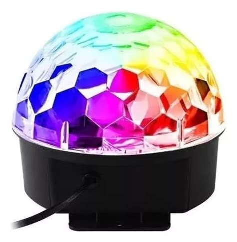 Globo Bola Maluca Led Magic Cristal Rgb Bluetooth Pen Drive MercadoLivre