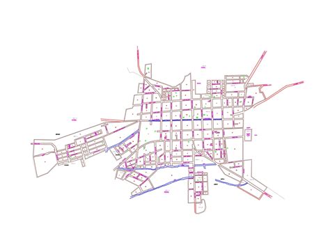 Cuerámaro Carta Urbana En Autocad Descargar Cad Gratis 7122 Kb