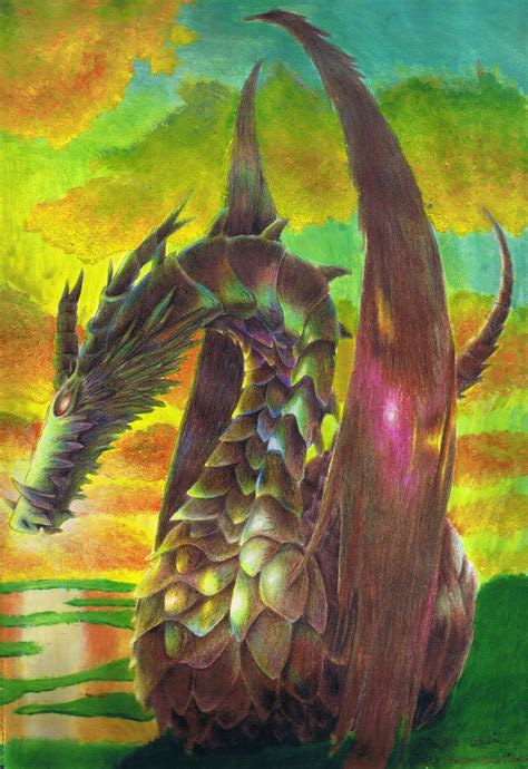 Pastel Dragons Flight Rising Tales From Earthsea Watercolor