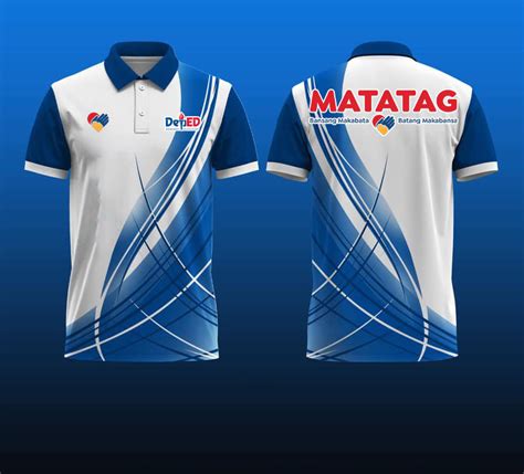 Shop Deped Matatag Polo Shirt Uniform Sublimation Polo Shirts For Women