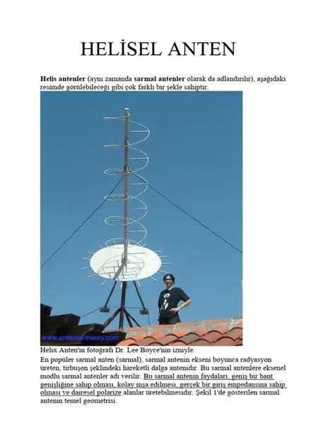 Helical Antenna | PDF